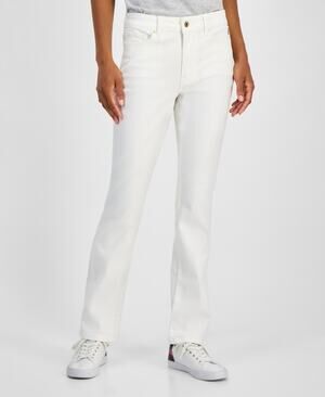 Tommy Hilfiger Women's Tribeca Denim Jeans White Size 18 0604